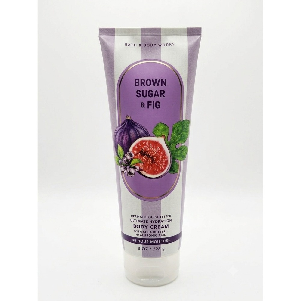 Bath & Body Works Brown Sugar & Fig Ultimate Hydration Body Cream 8oz Retired